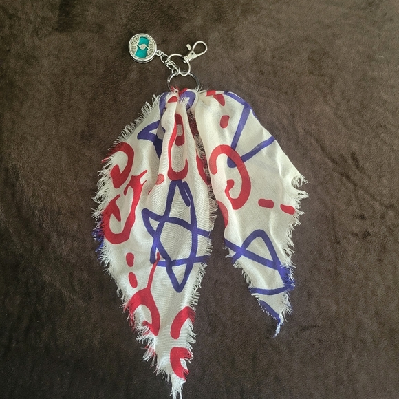 Gucci Keychain scarf with attachments handmade - Picture 1 of 12